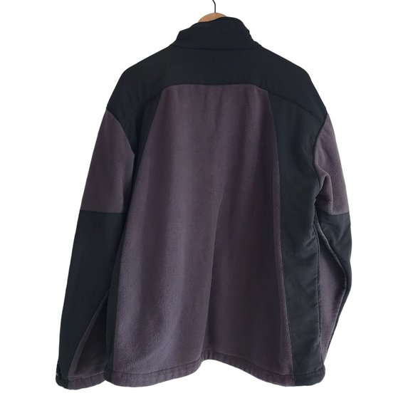 THE NORTH FACE MENS FLEECE ZIP UP GRAY XL - Picture 2 of 3